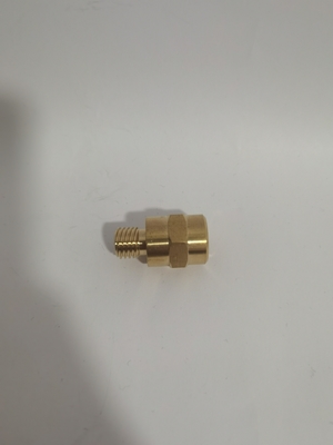 9000 Psi Thread Brass Ferrule Compression Fitting 1/16 &quot;To 1-1 / 4&quot;